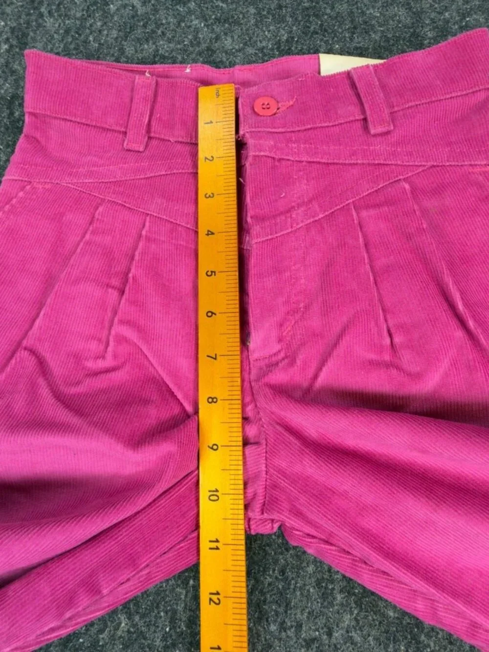 Levi's Corduroy Pants Girls 12 Pink Cotton Blend Regular Vintage 90s Made in USA